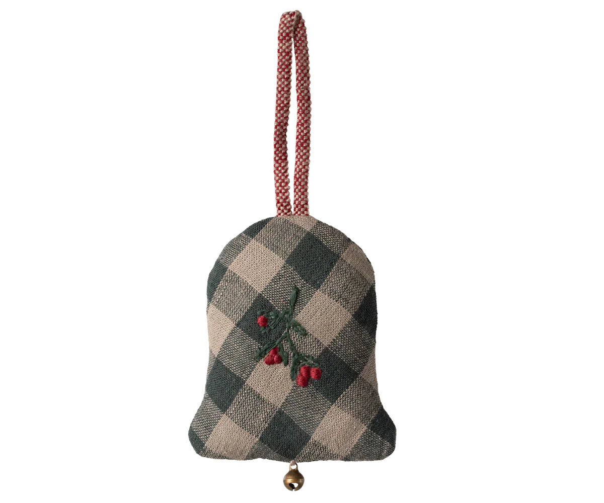 Maileg Fabric Ornament - Bell, Medium