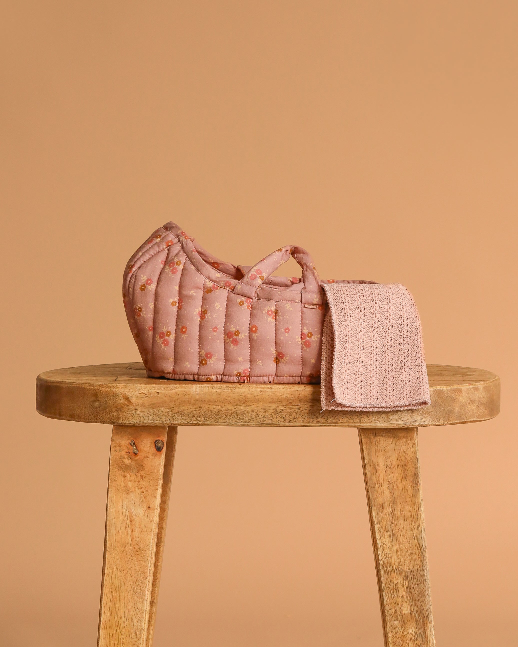 Maileg Sleeping Kitten in Carry Cot