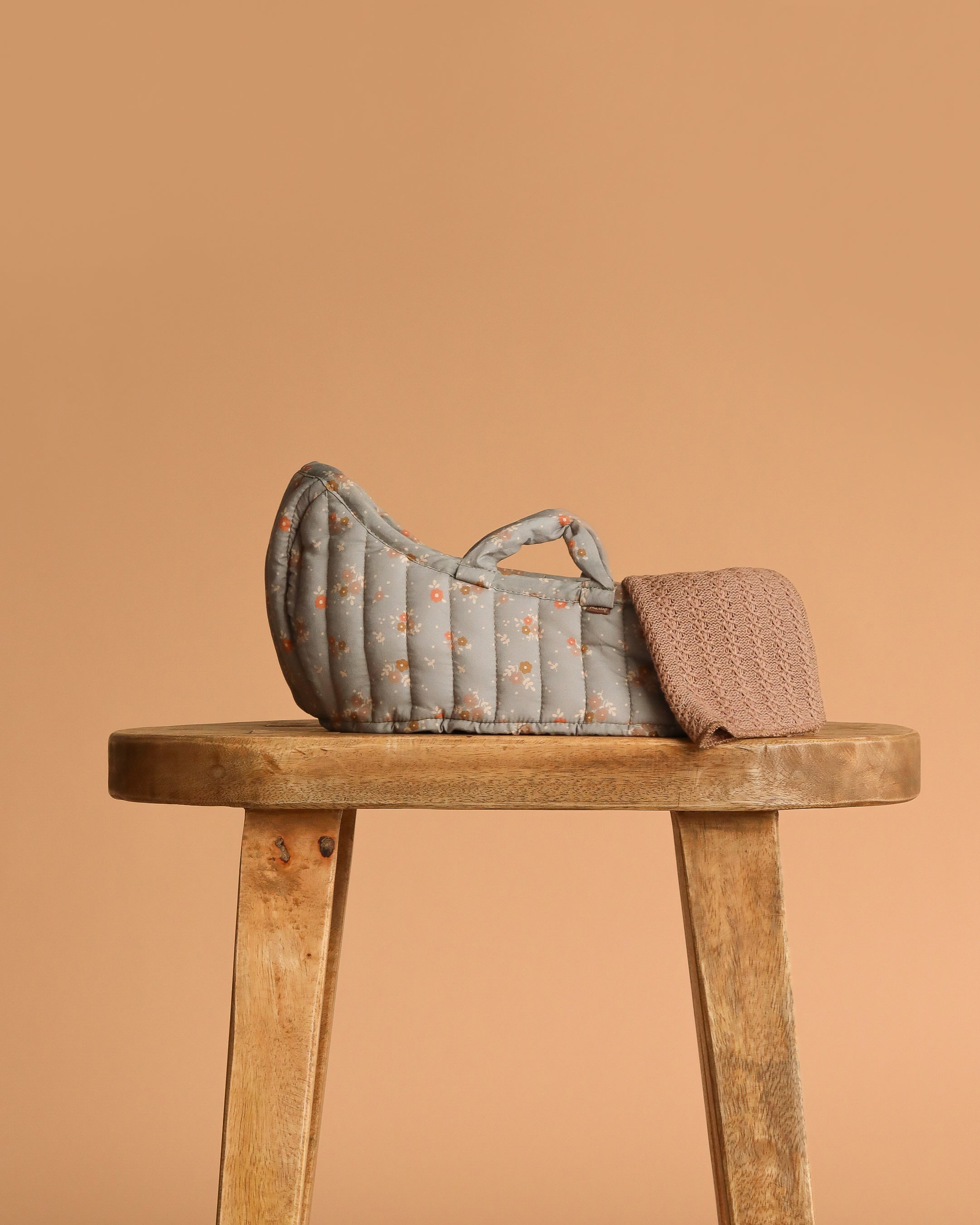 Maileg Sleeping Kitten in Carry Cot