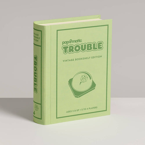 Board Game: Trouble Vintage Bookshelf Edition