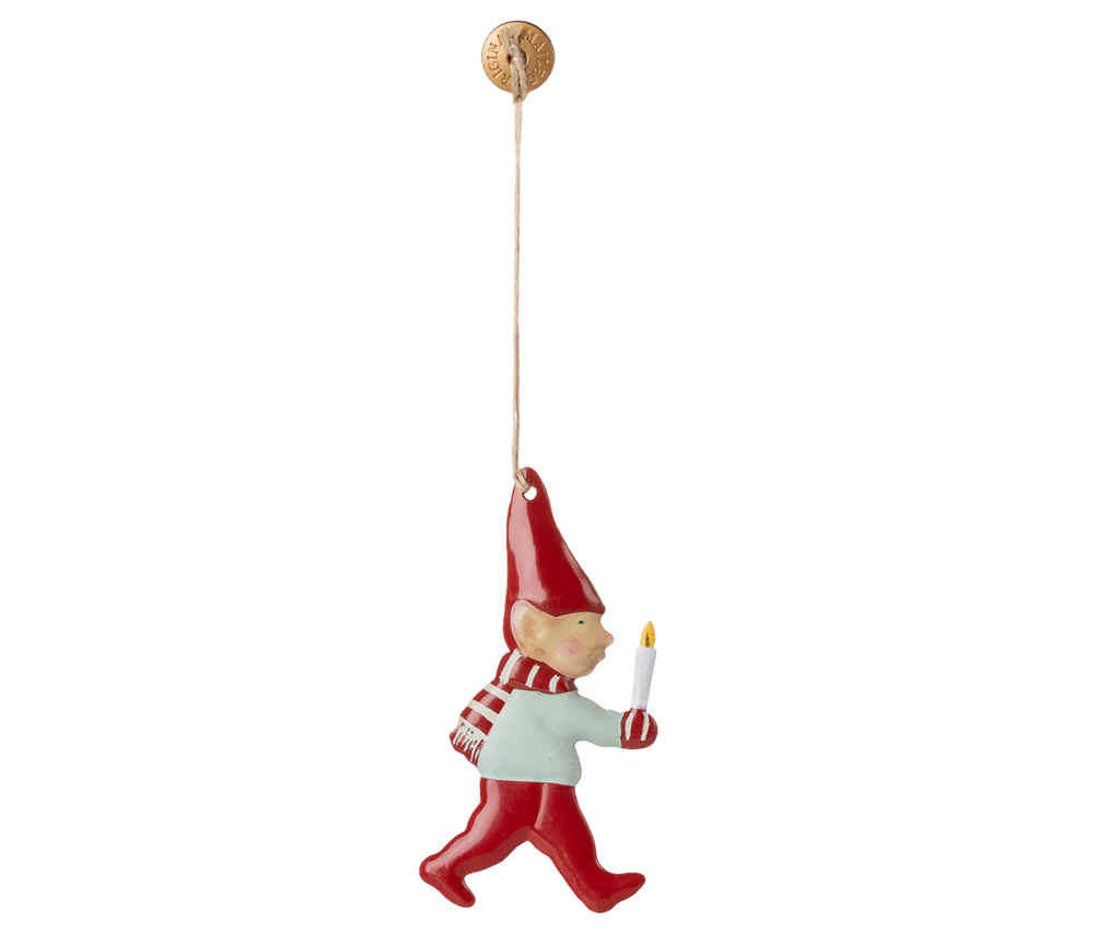 Maileg Metal Ornament - Pixy, Candle Light