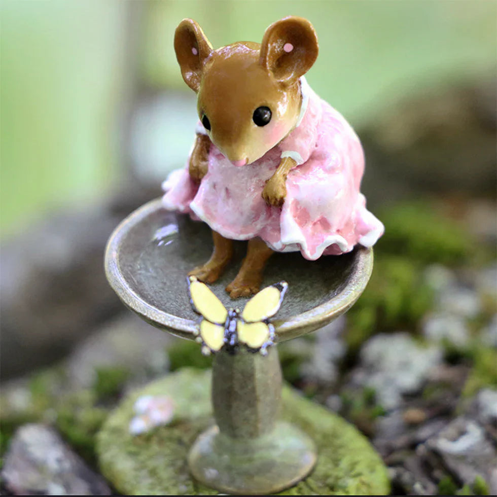 Wee Forest Folk Tiny Collectible - Garden Spa (Not a Toy)